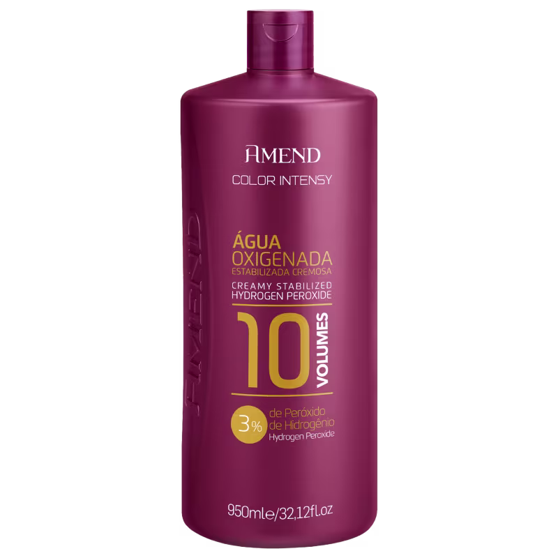 Água Oxigenada 10 Volumes Amend Cosméticos Color Intensy de 950ml