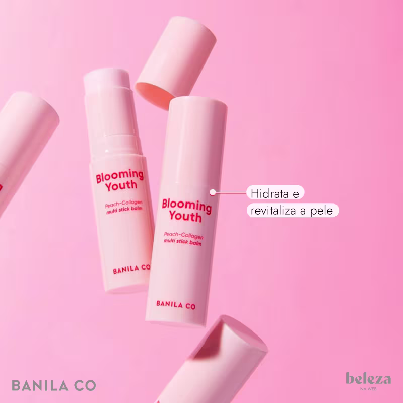 Banila CO Blooming Youth Peach-Collagen Multi Stick Balm - Bálsamo Facial 10,5g