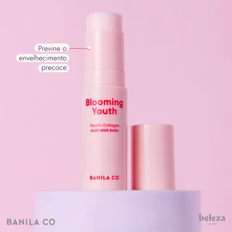 Banila CO Blooming Youth Peach-Collagen Multi Stick Balm - Bálsamo Facial 10,5g
