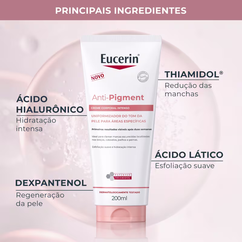 Eucerin Anti-Pigment Áreas Específicas - Creme Corporal Antimanchas Intenso 200ml