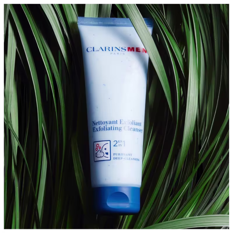 Clarins Men Exfolianting Cleanser - Esfoliante de Limpeza Facial 125ml