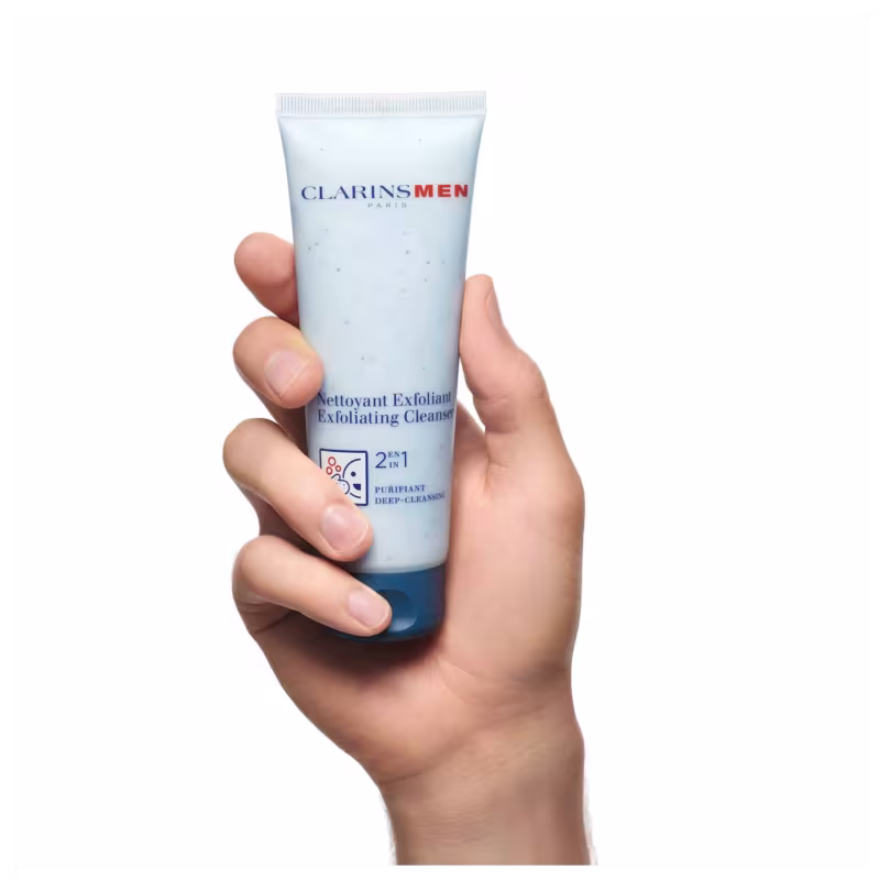 Clarins Men Exfolianting Cleanser - Esfoliante de Limpeza Facial 125ml