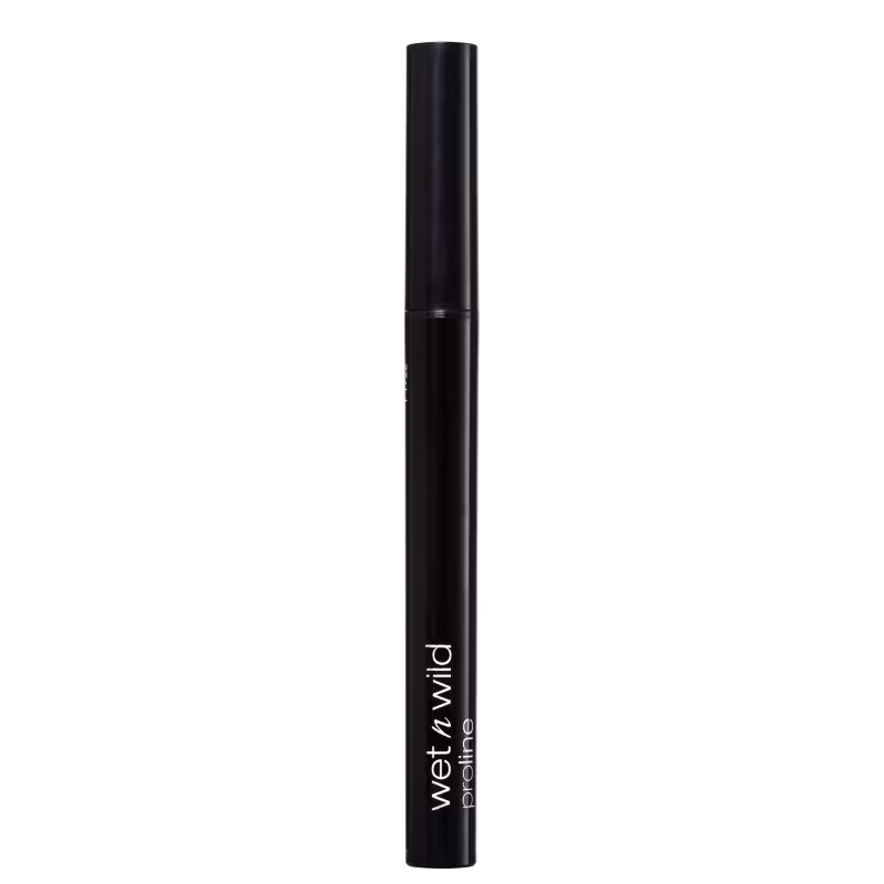 Wet n Wild ProLine Felt Tip Eyeliner Black - Delineador Líquido 5g