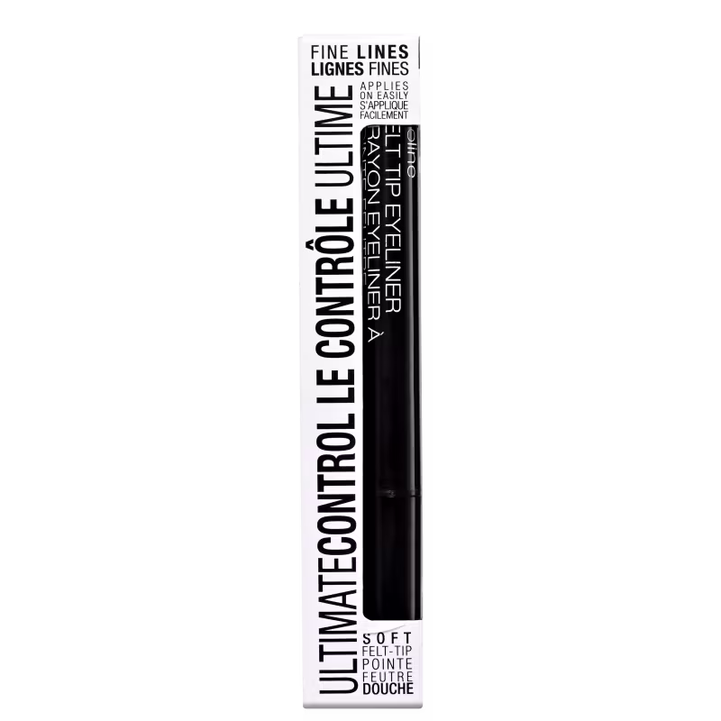 Wet n Wild ProLine Felt Tip Eyeliner Black - Delineador Líquido 5g