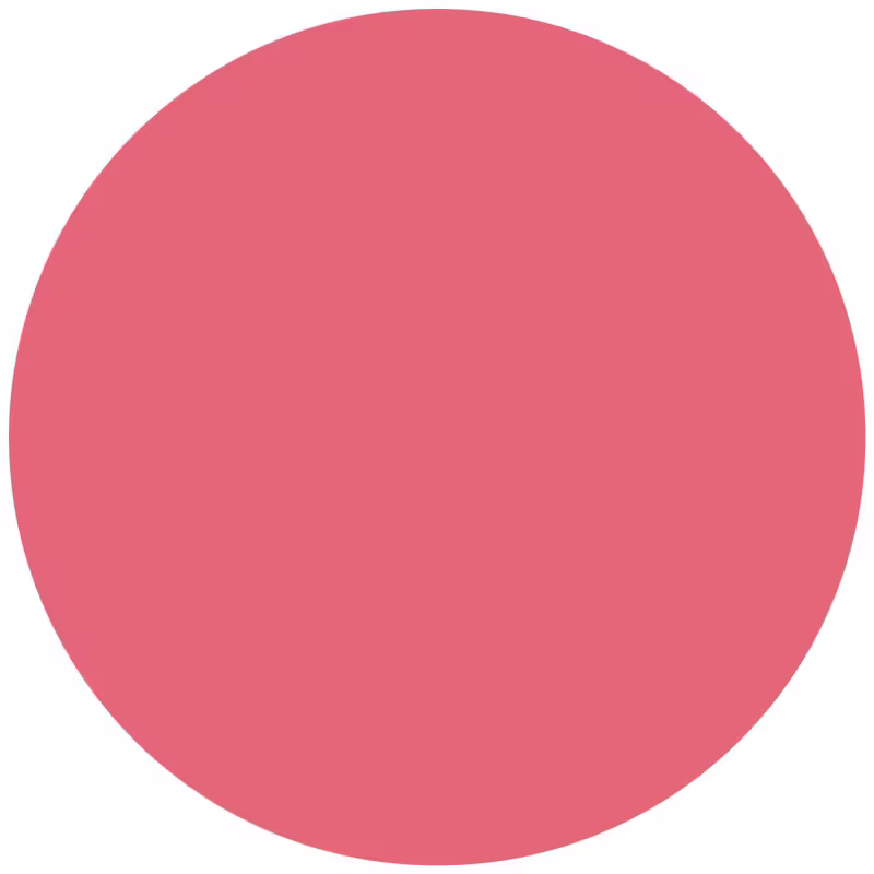 A imagem mostra um blush compacto com a embalagem fechada. Na tampa transparente há o logotipo e nome da marca "essence", além das informações "Blush Crush!" e o peso líquido de 5g.