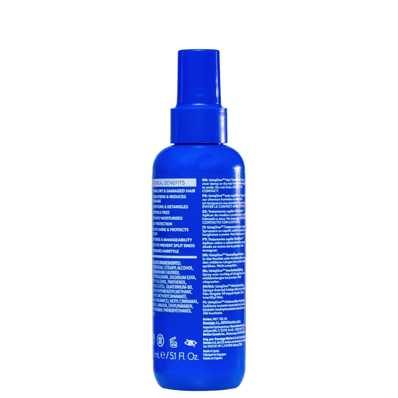 A imagem mostra o verso do produto, com informações detalhadas de ingredientes, selos e mais.