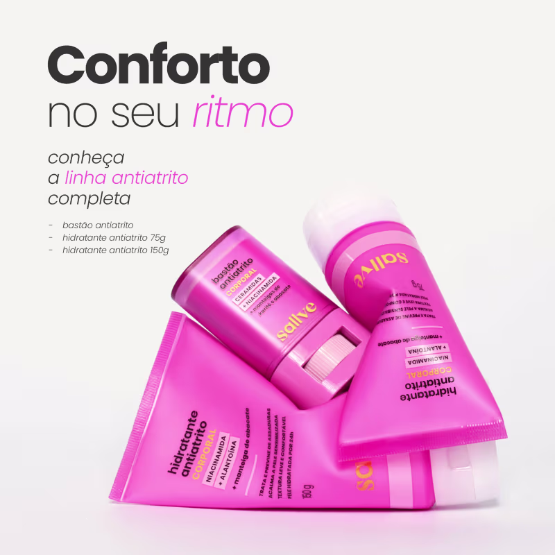 Sallve Antiatrito - Hidratante Corporal 150g