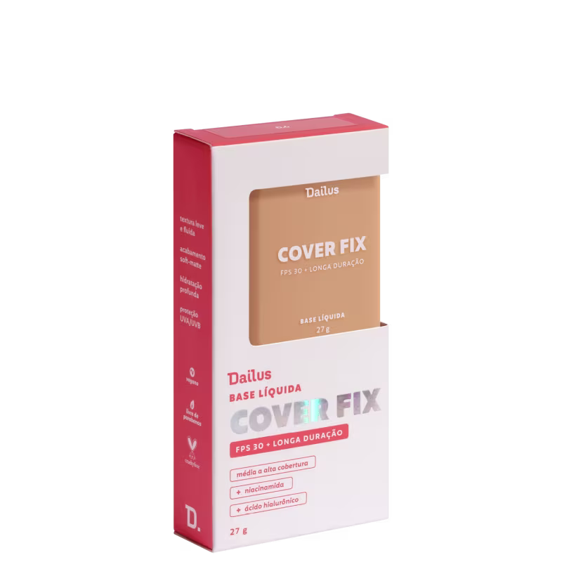 Base Líquida Dailus Cover Fix D6