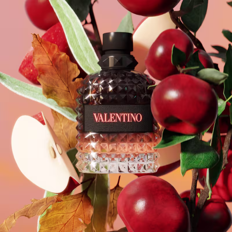 Coral Uomo Born in Roma Valentino Eau de Toilette - Perfume Masculino 50ml