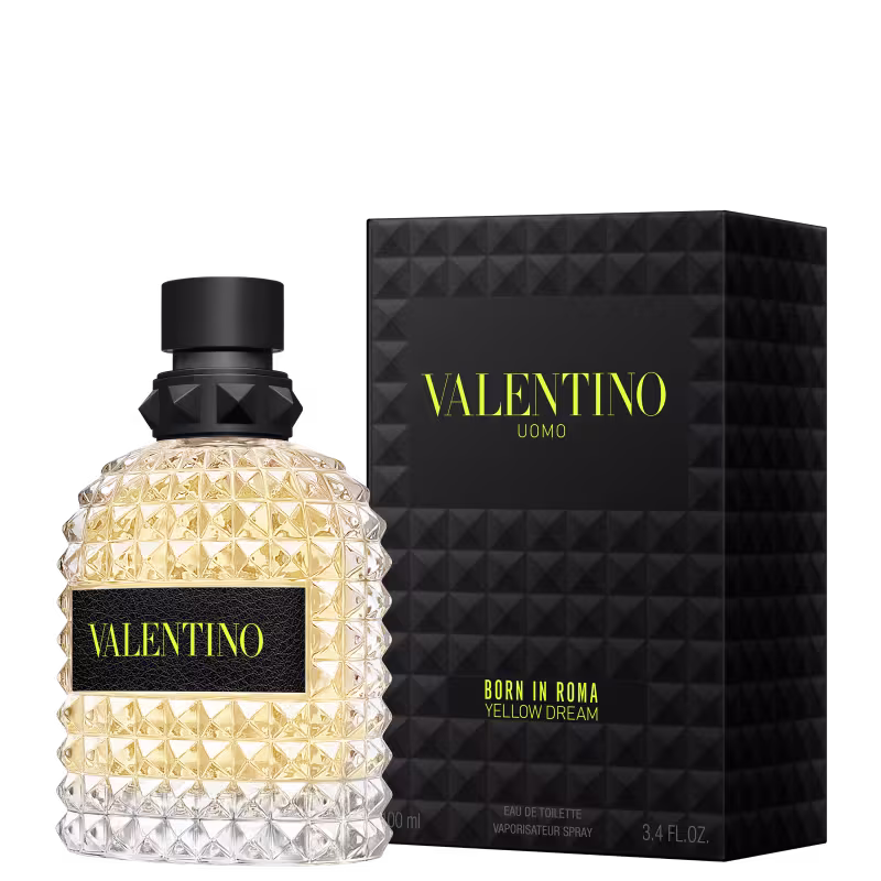 Yellow Uomo Born in Roma Valentino Eau de Toilette - Perfume Masculino 100ml