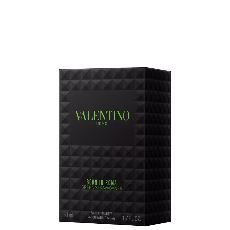 Green Uomo Born in Roma Valentino Eau de Toilette - Perfume Masculino 50ml
