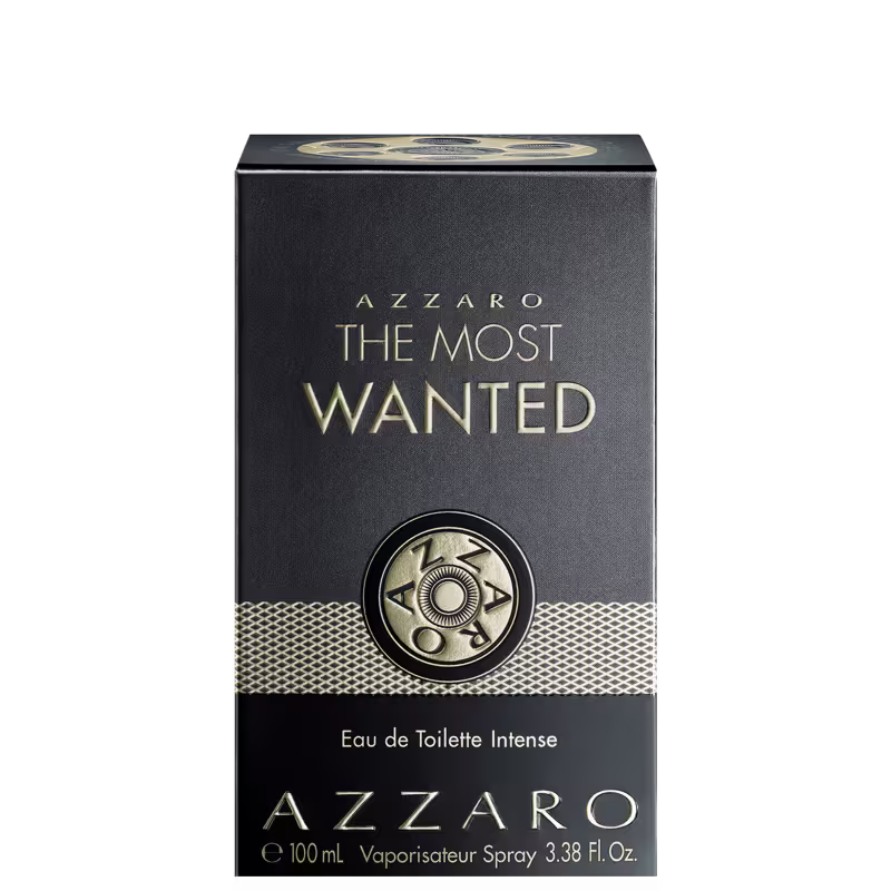 Perfume Masculino The Most Wanted Azarro Eau de Toilette, 100ml.
