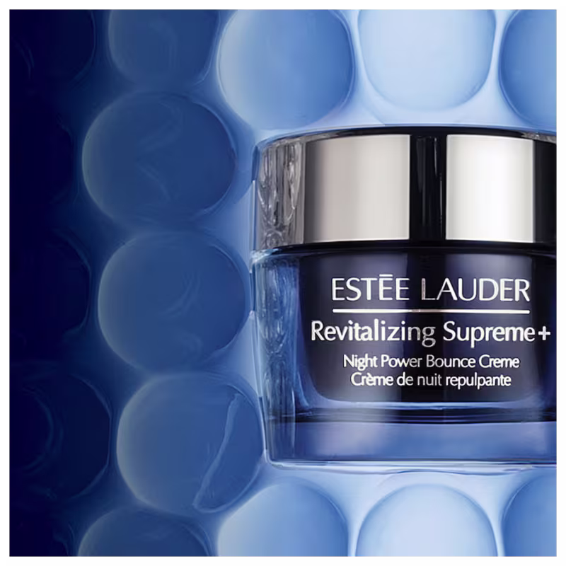 Creme Hidratante Facial Estée Lauder Revitalizing Supreme+ Night Power Bounce.