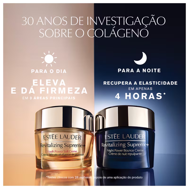 Creme Hidratante Facial Estée Lauder Revitalizing Supreme+ Night Power Bounce.