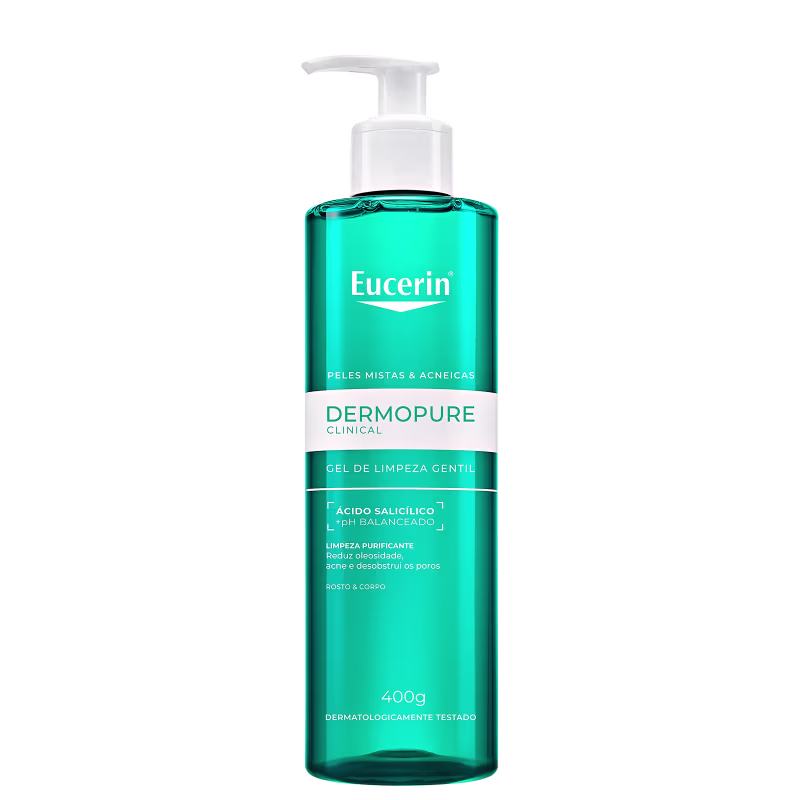Eucerin DermoPure Gentil - Gel de Limpeza Facial Antiacne 400g