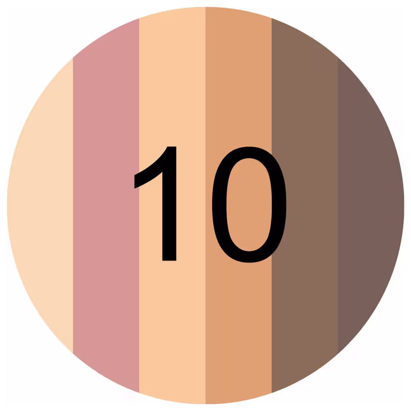 Cores da Paleta de Sombras Catrice Disney Pixar Procurando Dory 010 Just Keep Swimming 12,1g.