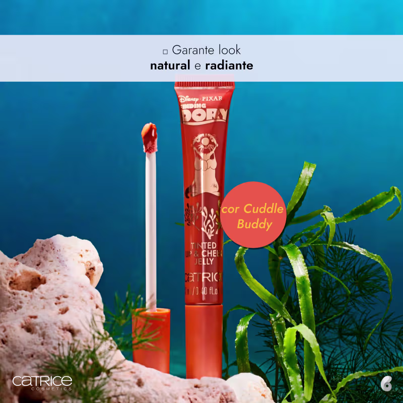 Balm Multifuncional Catrice Disney Pixar Procurando Dory 020 Cuddle Buddy 12ml.