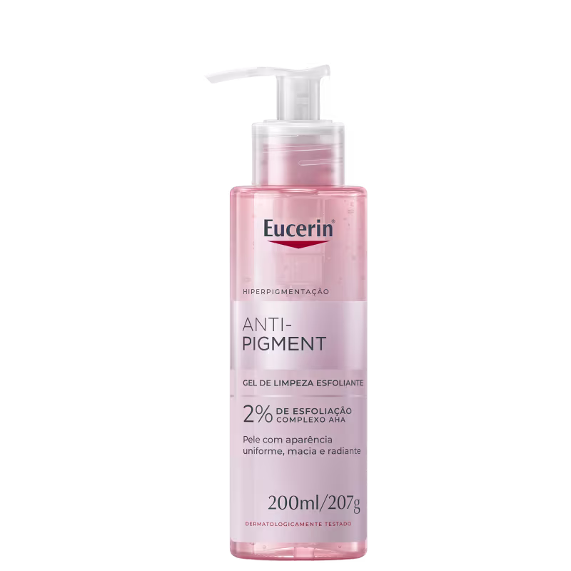 Gel de Limpeza Esfoliante Anti-Pigment, da marca Eucerin.