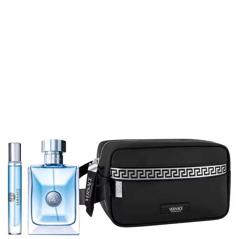Conjunto Pour Homme Versace Masculino, 3 produtos.