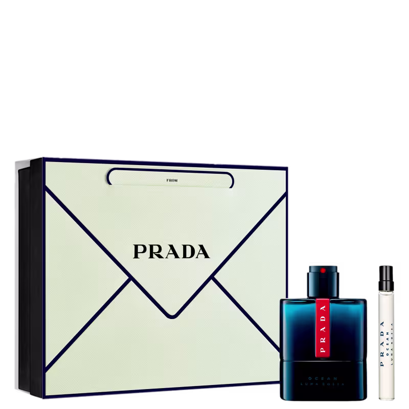 Conjunto Luna Rossa Ocean Prada Eau de Toilette 100ml + Eau de Toilette 10ml