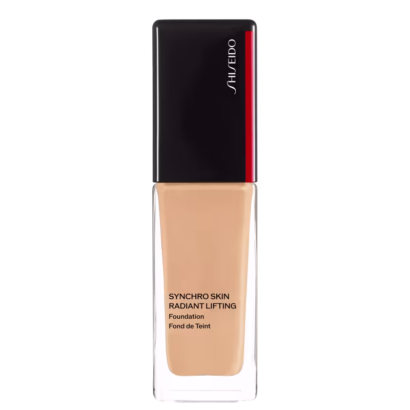 Base Líquida Synchro Skin Radiant Lifting Foundation, da marca Shiseido.