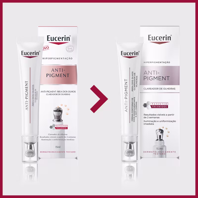 Creme para Área dos Olhos Eucerin Anti-Pigment, 15ml.