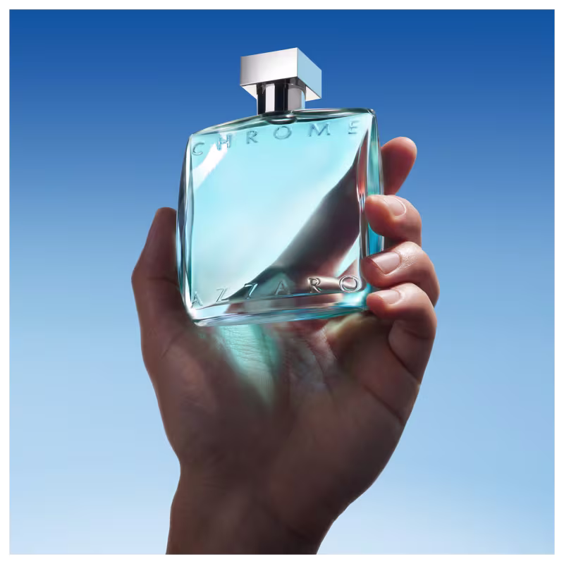 Conjunto Chrome Azzaro Masculino - Perfume Eau de Toilette 100ml + Shower Gel 75ml + Travel Size 10ml