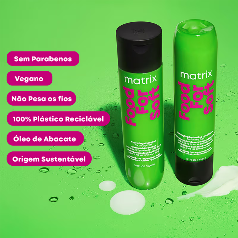 Matrix Food For Soft - Shampoo Hidratante com Brilho 300ml