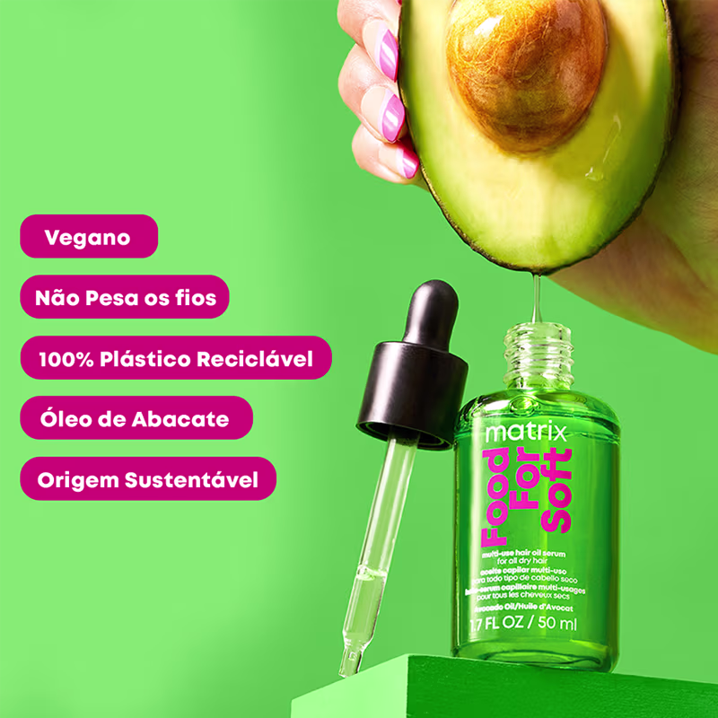 Matrix Food For Soft Hair Oil Serum - Óleo Capilar 50ml