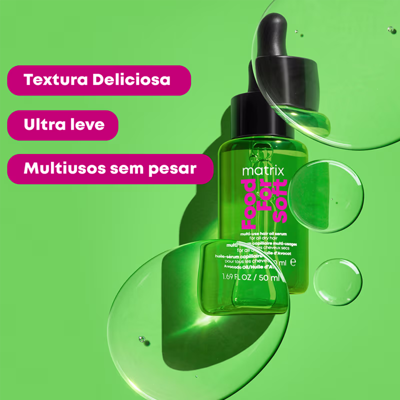 Matrix Food For Soft Hair Oil Serum - Óleo Capilar 50ml