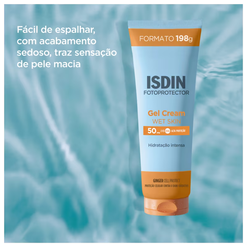 Isdin Gel Cream FPS 50 - Protetor Solar Corporal 198g