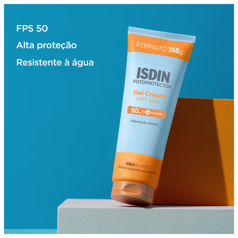 Isdin Gel Cream FPS 50 - Protetor Solar Corporal 198g