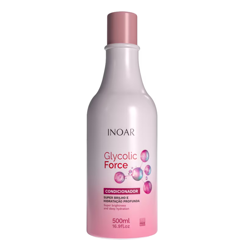 Condicionador Glycolic Force, da marca Inoar.