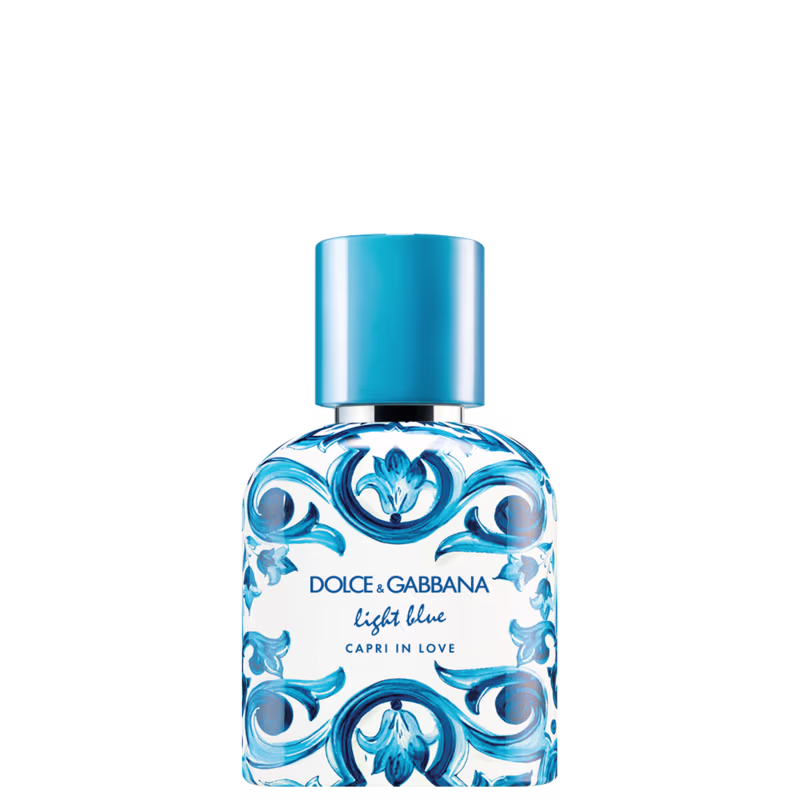 Perfume Masculino Light Blue Capri in Love Dolce & Gabbana EDP, 50ml.