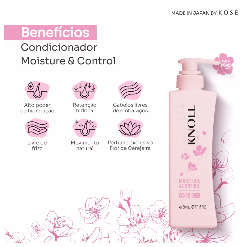 Kit Stephen Knoll Moisture & Control Duo Care, 2 produtos.