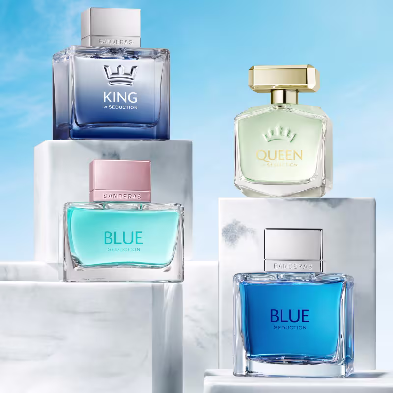 Perfume Feminino Blue Seduction Woman Banderas EDT, 80ml.