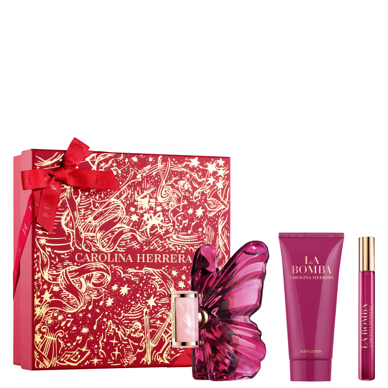 Conjunto La Bomba Carolina Herrera Feminino com 3 Produtos