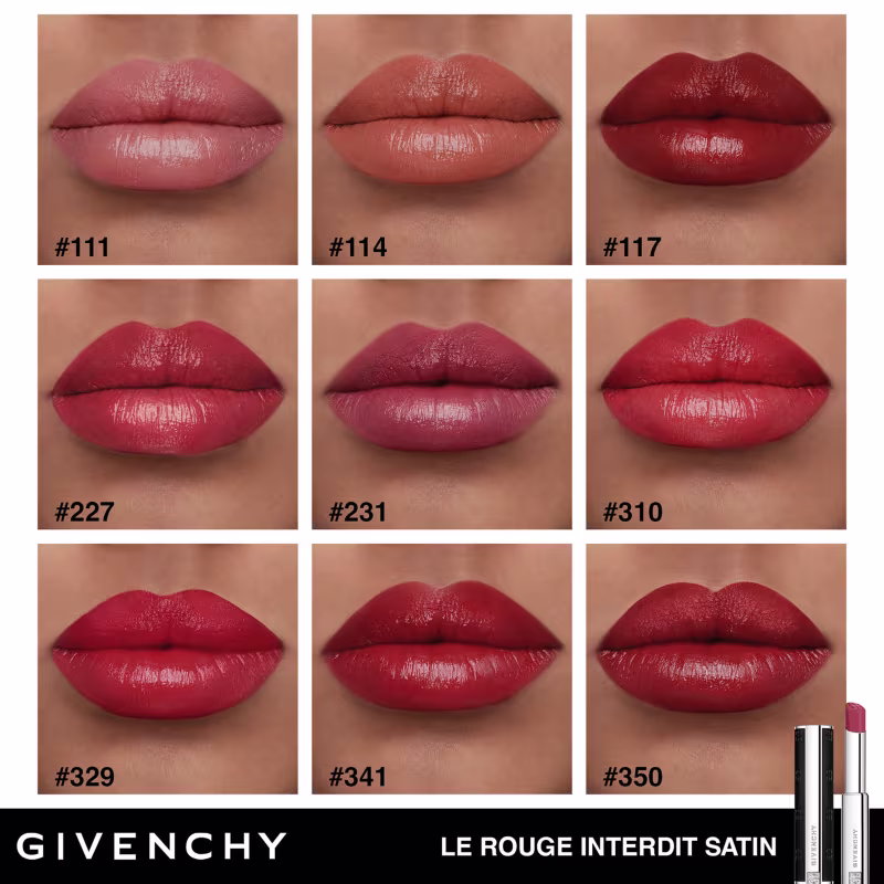 Givenchy Le Rouge Interdit Satin 350 - Batom 2,7g