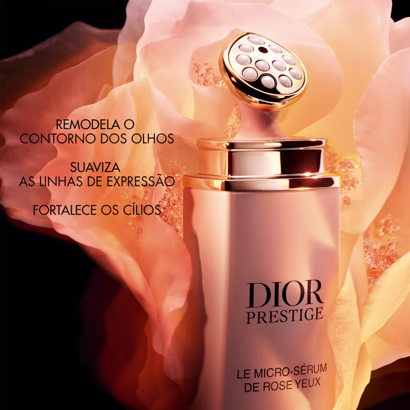 Sérum para Área dos Olhos Dior Prestige Le Micro-Sérum de Rose Yeux, 20ml.