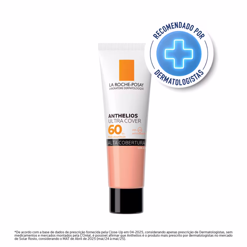 La Roche-Posay Anthelios Ultra Cover FPS60 2.5 - Protetor Solar Facial Com Cor 30g