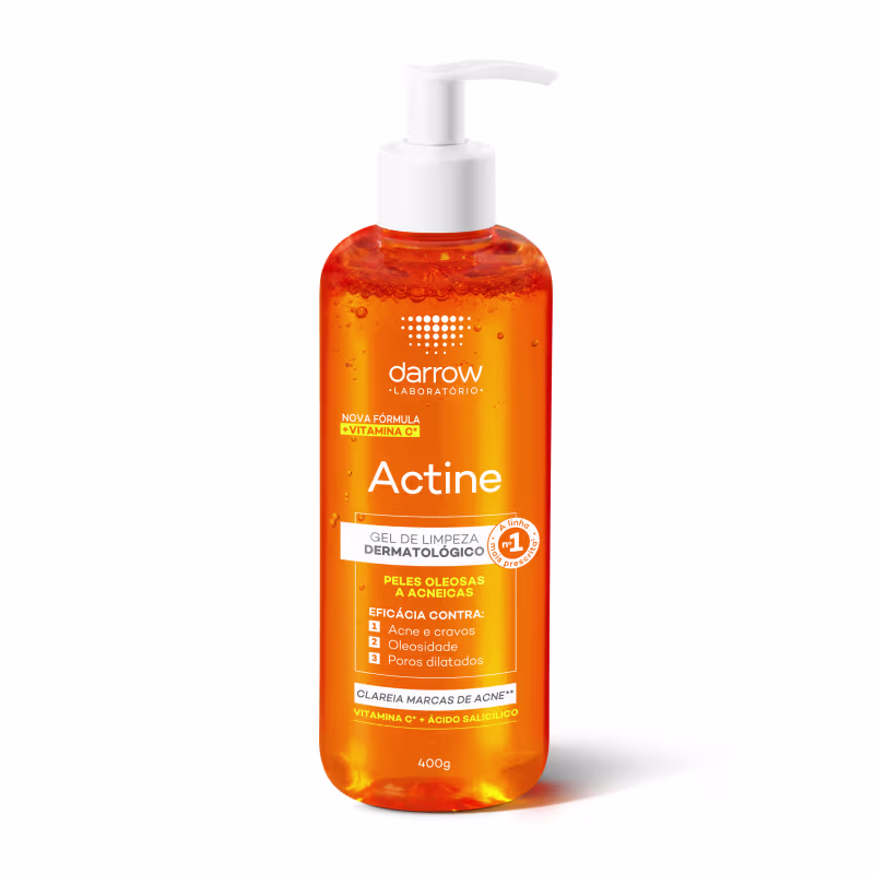 Kit Darrow Actine Gel + Actine Carvão Detox (2 Produtos)
