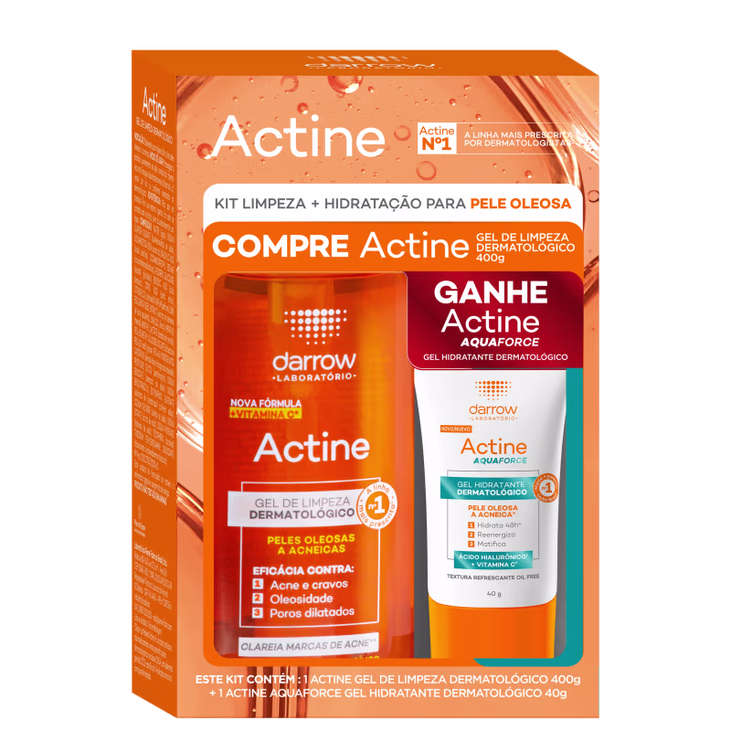 Kit Darrow Actine Gel + Actine Aquaforce (2 Produtos)