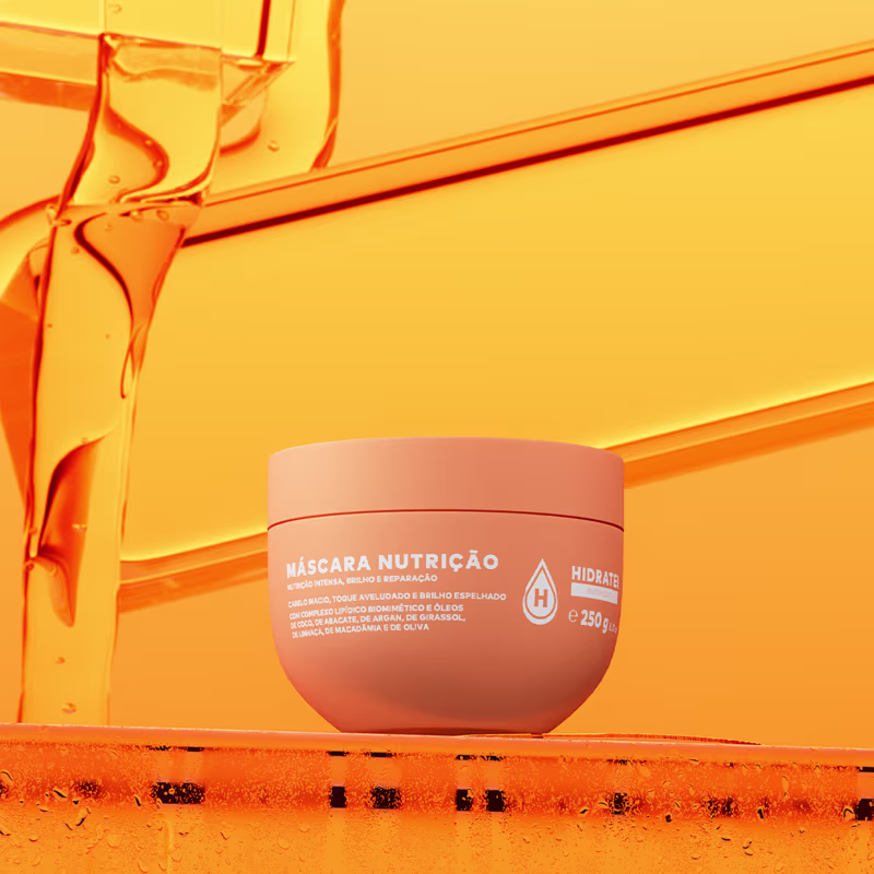 Máscara Capilar Hidratei Nutrição, 250g.