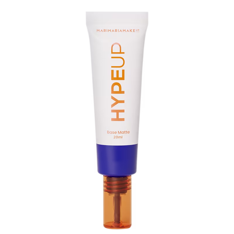 Base Líquida Matte Mari Maria Makeup Hype Up Azul, 20ml.