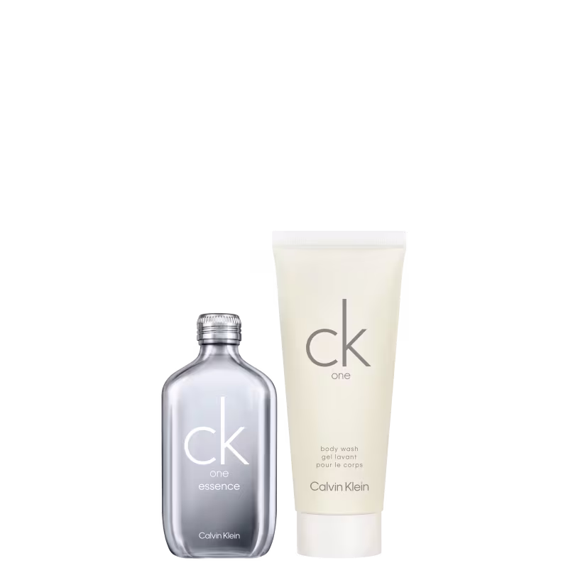 Conjunto One Essence Calvin Klein Unissex - Parfum 50ml + Shower Gel 100ml
