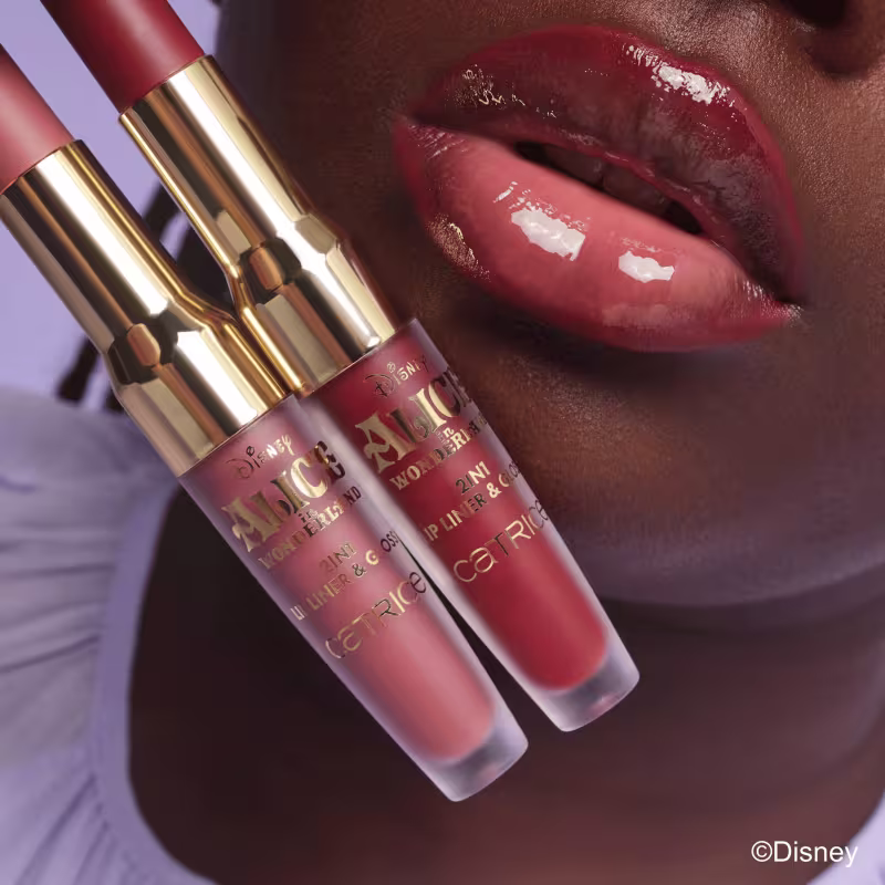 Catrice 2 em 1 Alice no País das Maravilhas Cor 02 - Lápis Labial e Gloss 1,77g