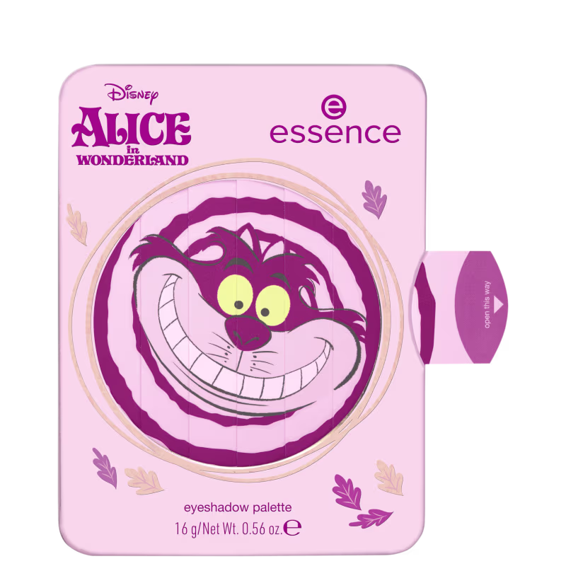Essence Alice no País das Maravilhas Cor 01 - Paleta de Sombras 16g