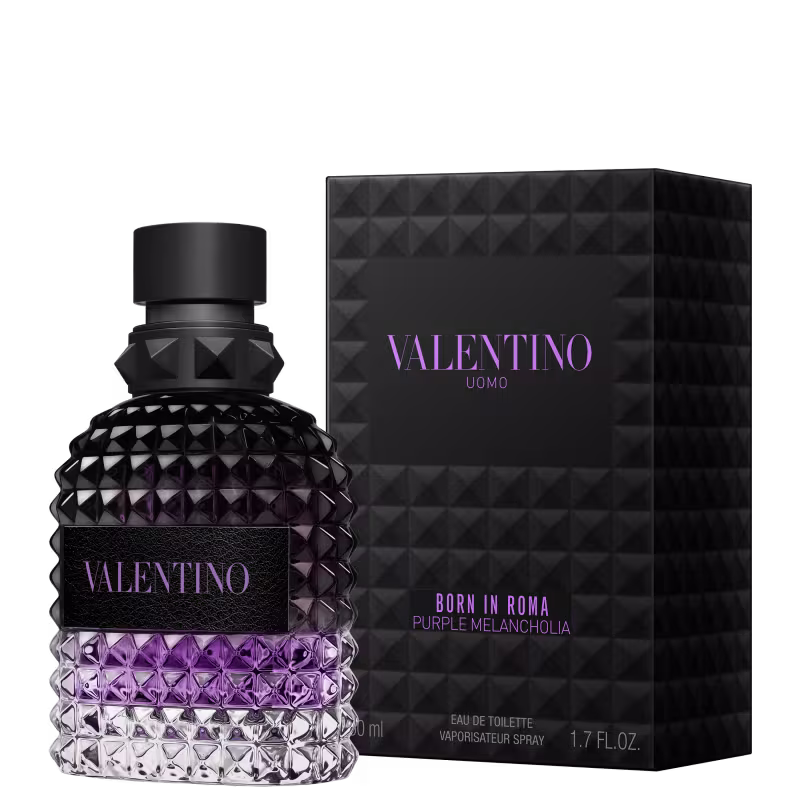 Uomo Born Roma Purple Valentino Eau de Toilette - Perfume Masculino 50ml