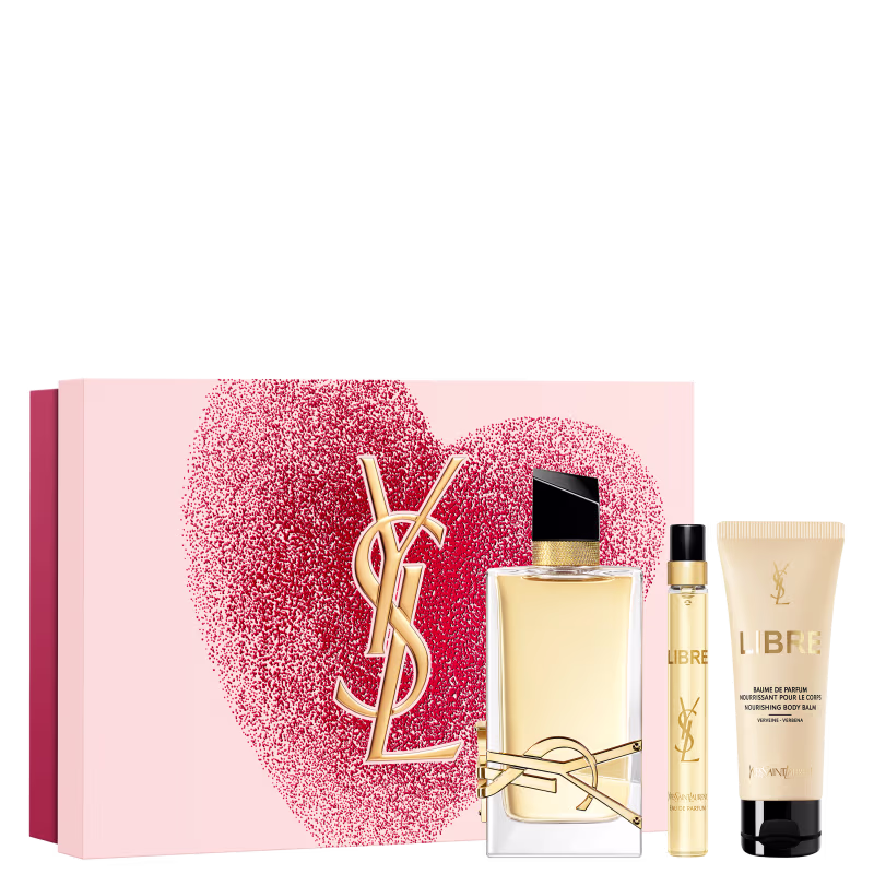 Conjunto Libre Yves Saint Laurent Eau de Parfum Feminino (3 Produtos)
