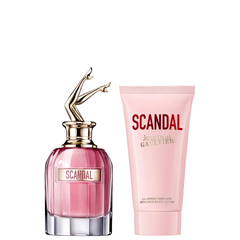 Conjunto Scandal Jean Paul Gaultier Feminino - Perfume Eau de Parfum 50ml + Body Lotion 75ml